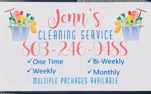 Jenns Cleaning Service