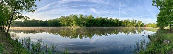 View of the Black Warrior River from Jennings Ferry Campground.