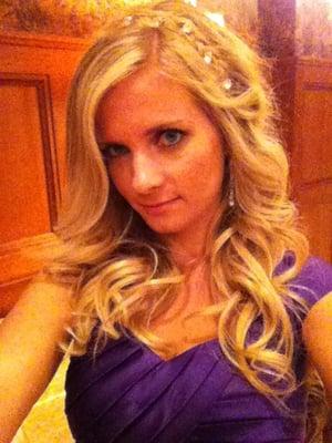 Wedding glam... Lasted ALL DAY!!! :)