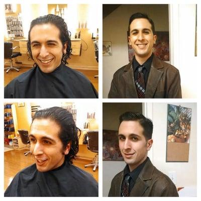 Mens cut with clipper