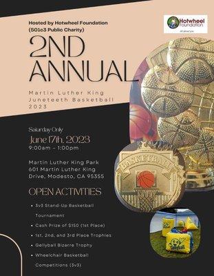 2nd annual Juneteenth Basketball event