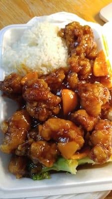 orange chicken 6.5$