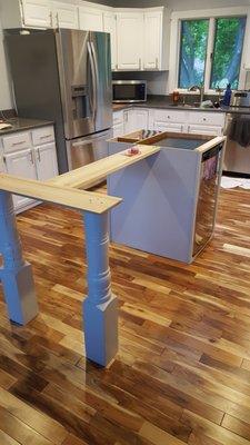 Custom Island cabinet