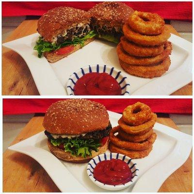 Portobello Mushroom Burger