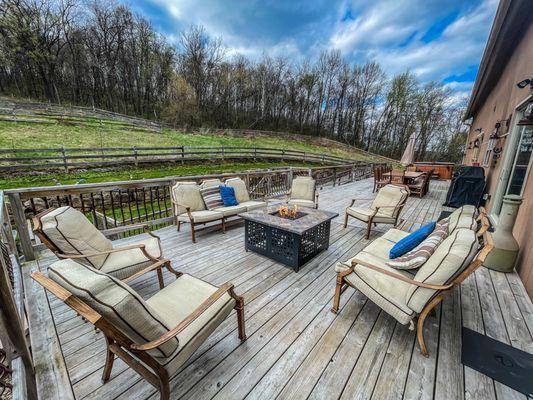 Barn House Deck