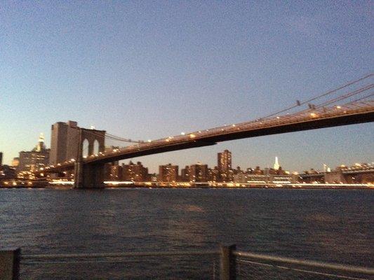 View of the Brooklyn Bridge