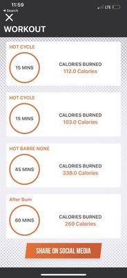 Ultimate Calorie Burn!! The after burn is the best!!!