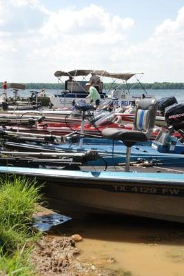 Boat Parking on the water