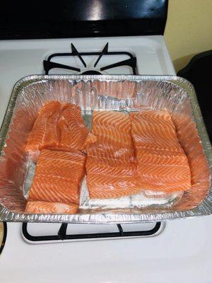 Wild Caught Salmon (A Little Under 2lbs)