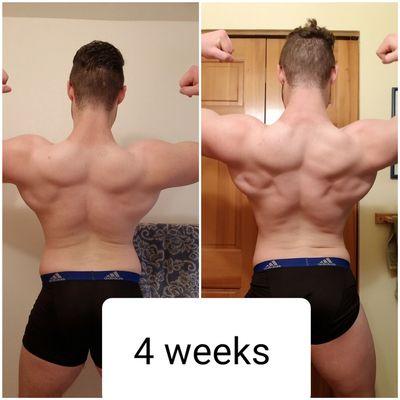 15lbs of fat loss in just 4 weeks while still gaining strength and building muscle!!!