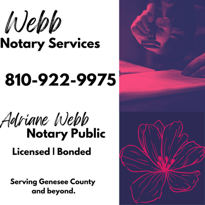 Webb Notary Services