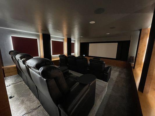 Completed theater