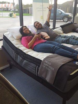 Purchased our 1st mattress! Come in and ask for Eli, he is very knowledgeable and will walk you through the different types of mattresses.