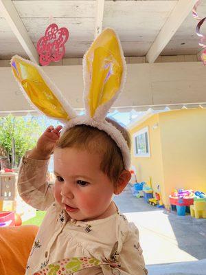 Our little Easter bunny