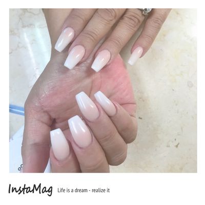 Ombre nude