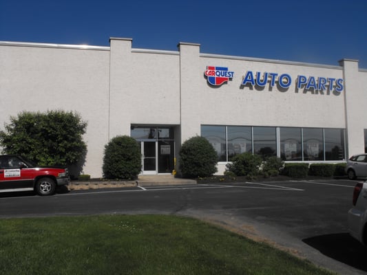 New store front from converted offices to auto parts store in 2010.