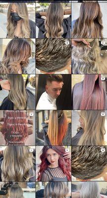 Haircuts & hair colors services