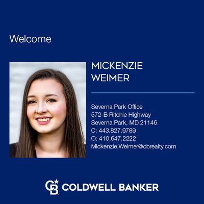 Welcome Mickenzie Weimer to our team.