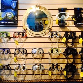 It all starts with a mask... come by the store to let a Scuba Shack Teammate help you find one that fits!