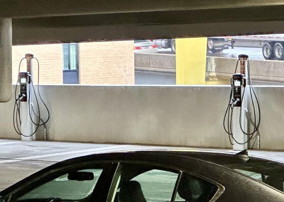 Charging stations for electric vehicles