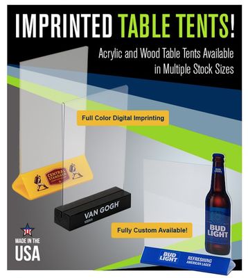 Customized Table Tents