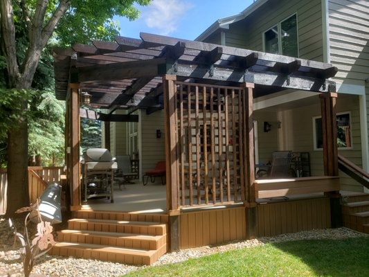 pergola and deck for you