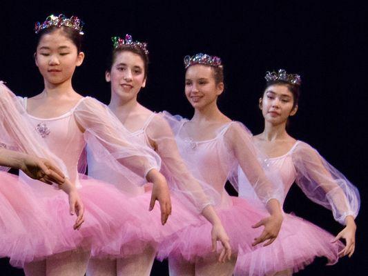 Classic Ballet School dancers in performance.