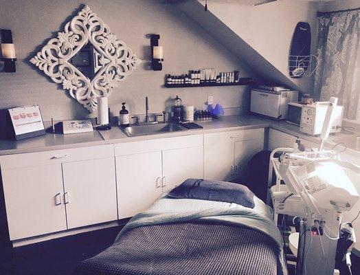 Relax in our treatment room.