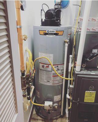 STAY WARM WITH US! Water Heaters: we service, install and repair.Contact us at 3016584670 and let us take care of your heated water needs.