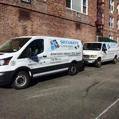 Our Company vehicles