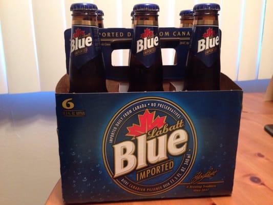 Purchased LaBatt!! Mission completed! It is my friend's favorite beer. Tasted it! Now it's my favorite beer. Imported from Canada :)