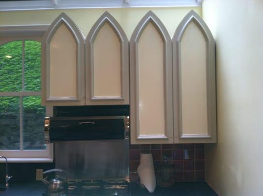 Custom Cabinets Refinished by AAA Quality Preparations