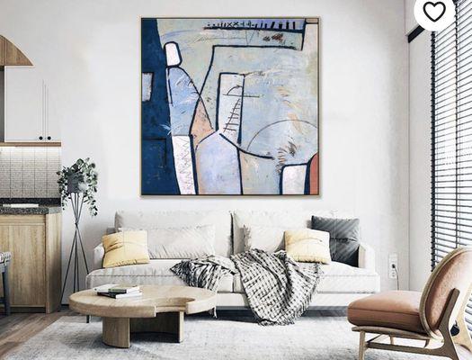 Great Art makes a room come to life