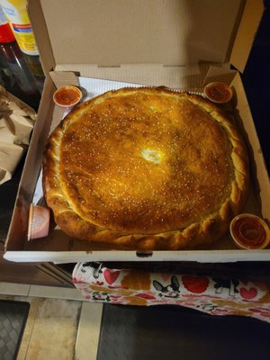 All American Cheeseburg Bavarian Pizza