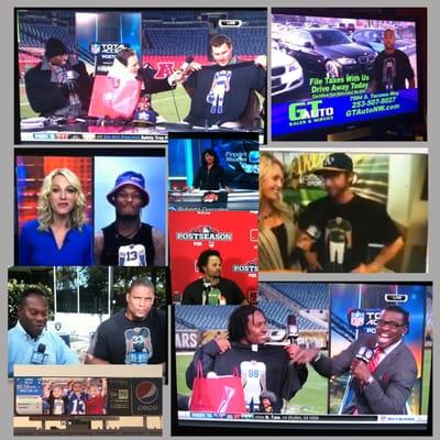 My RokABody shirts on TV; Thursday Night Football, CSN BayArea, ESPN