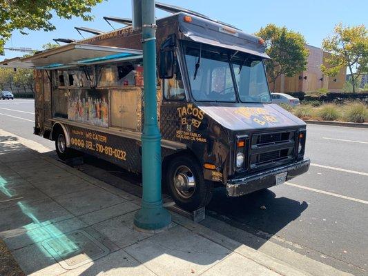 Taco truck on 40th street. Across from Target.