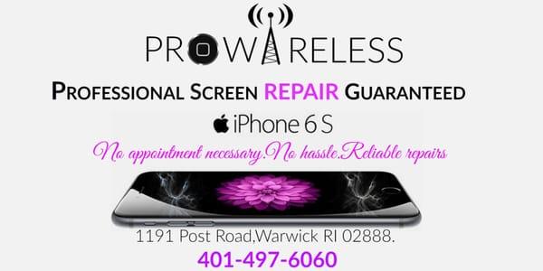 Professional iPhone 6S screen LCD repair