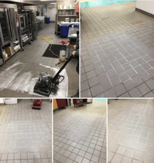 Commercial kitchen restoration