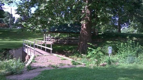 shelter by the creek