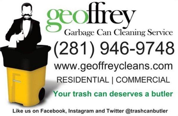 Geoffrey Garbage Can Cleaning Service