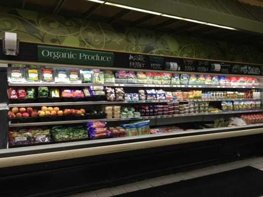 Organic Produce Section