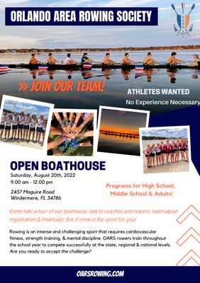 Open Boathouse 2022