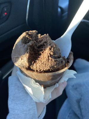 Chocolate ice cream