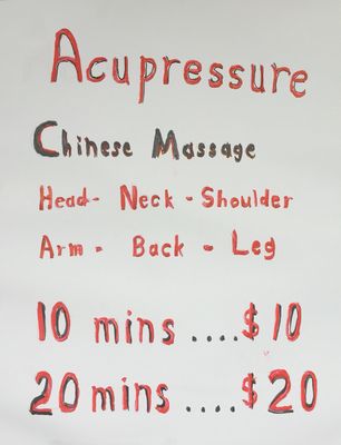 New good deal for short time massage