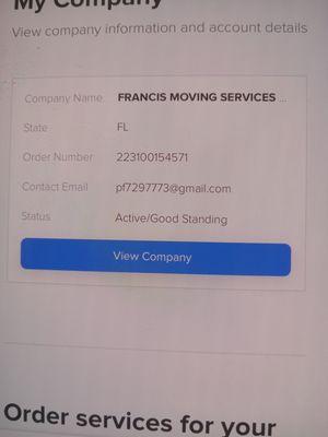 Francis Moving Services