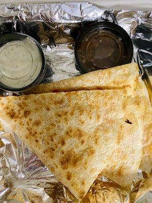 Quesadilla to go