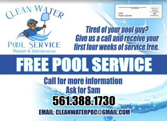 Clean Water Pool Service