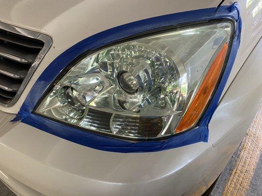 Headlight restoration