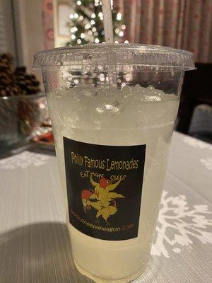 Signature lemonade, tasty; 12.2.20.