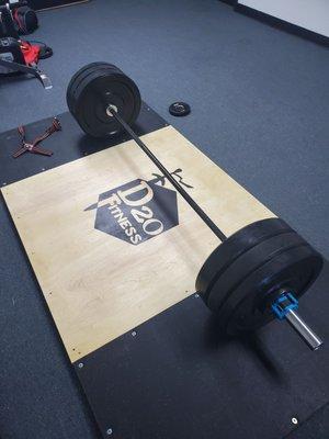 Custom Deadlift Platform